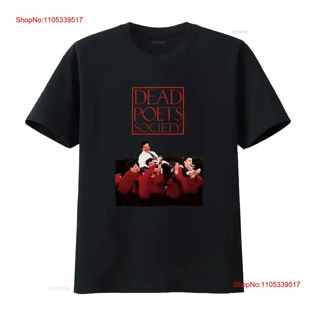 Société des Poètes Disparus V2 T-SHIRT Affiche de Film Vintage Tailles Naturelles S à 5XL Lavé graphique vintag