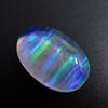 Lab-Created Opal Loose Gemstone 22.25 ct Oval Cut Multi Color October Birthstone for Gem Collections