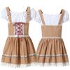Beer clothing Bavarian traditional adult women's skirt Oktoberfest overalls