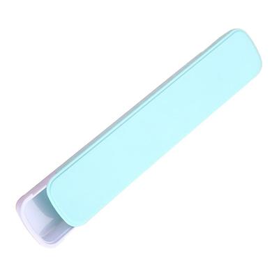 Plastikowe naczynia stołowe do kontaktu z żywnością Pojemnik o stylowym designie Przenośne pudełko do przechowywania sztućców podróżnych na pałeczki, łyżkę, widelec