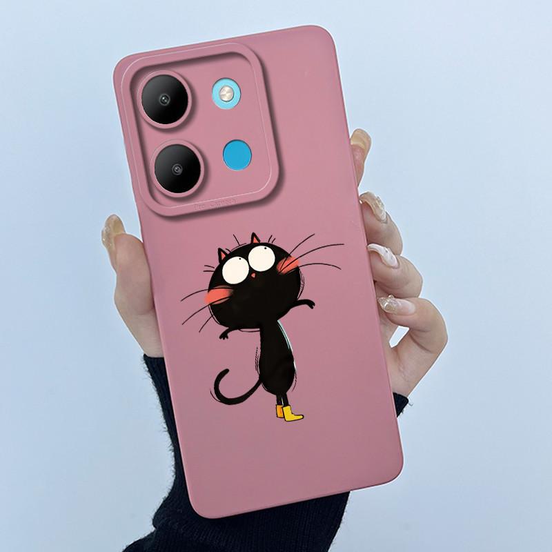 For Infinix Smart 7 Plus X6517 Phone Case Smart 7Plus Soft Silicone Coque Sweet Lovely Funny Cool Printing Protective Back Cover