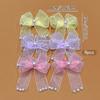 6 Colorful Fashionable Bow Hair Clips, Sweet and Stylish Hair Accessories Suitable for Daily Use