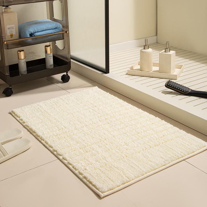 New Modern Anti-slip Quick-dry Bathroom Mat - Water Absorbent & Thickened for Doorways and Toilets