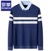 ROMON E Men's Casual Knit Tops