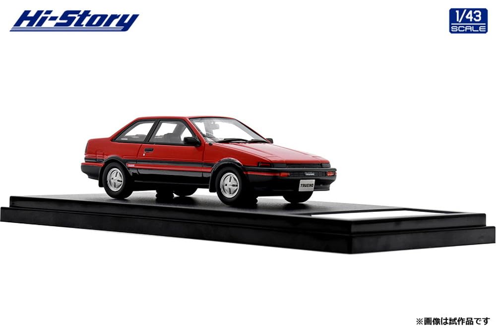 Hi Story Toyota Sprinter Trueno GT APEX High Flash Two Tone Finished Product 1/43 2-door (1983)