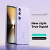ABEEL For Sony Xperia 1 VI Magnetic Case Skin Touch Liquid Silicone Phone Back Cover