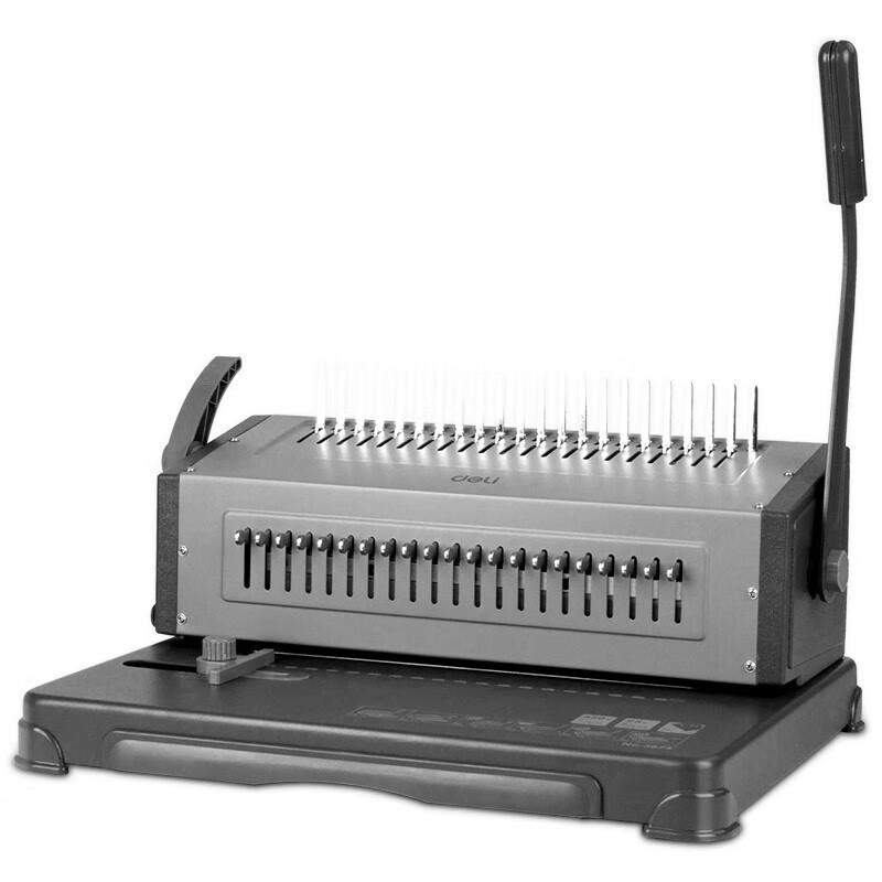 Deli 21-Hole Comb Binding Machine CN plug (adapter included)
