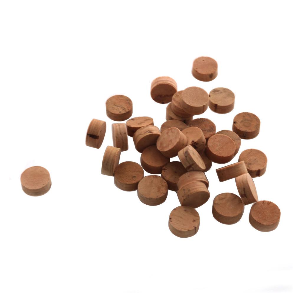 30 Packs Saxophone Cork Pads Noise Reduction Silence Sax Replacement Parts Musical Instrument Accessories Sax Cork Mat