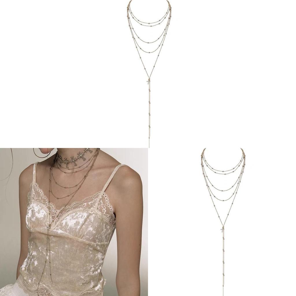 Minimalistisches Vintage Kreuzanhänger Halskette Für Damen Und Herren Aus Kupfer