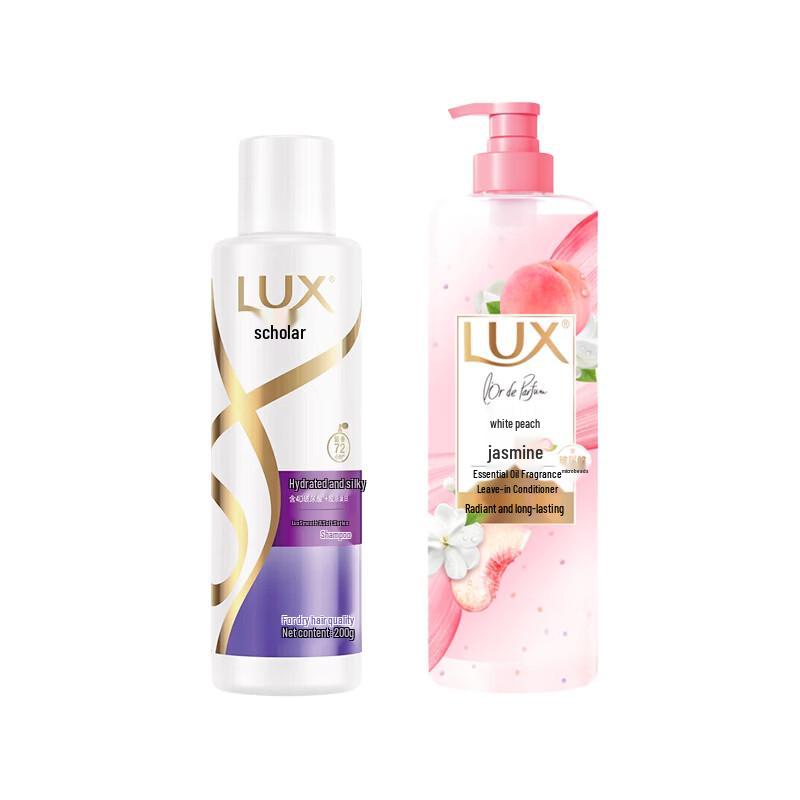 Lux Hydrating Shampoo & White Peach Jasmine Scent Conditioner Set