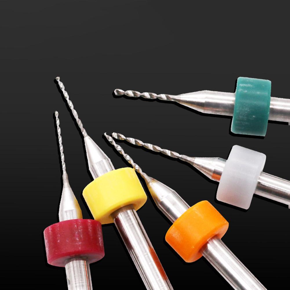 10pcs/set Carbide PCB Drill Bit Set For Precision Metal & Circuit Board Work Drilling Shank Mini CNC Drilling Tools