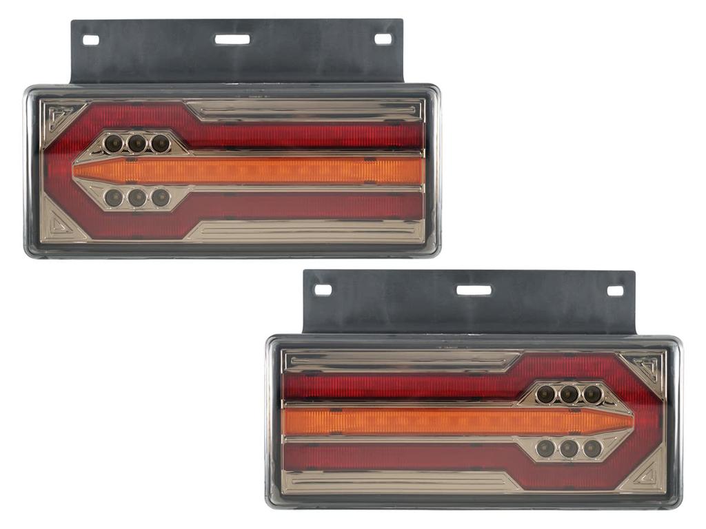 LED Tail Lamps and Right Compatible TRISTAR'S [Isuzu Elf] Ver.2 (Left Set)