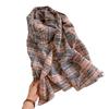 Women's Double-Sided Camellia Faux Cashmere Scarf
