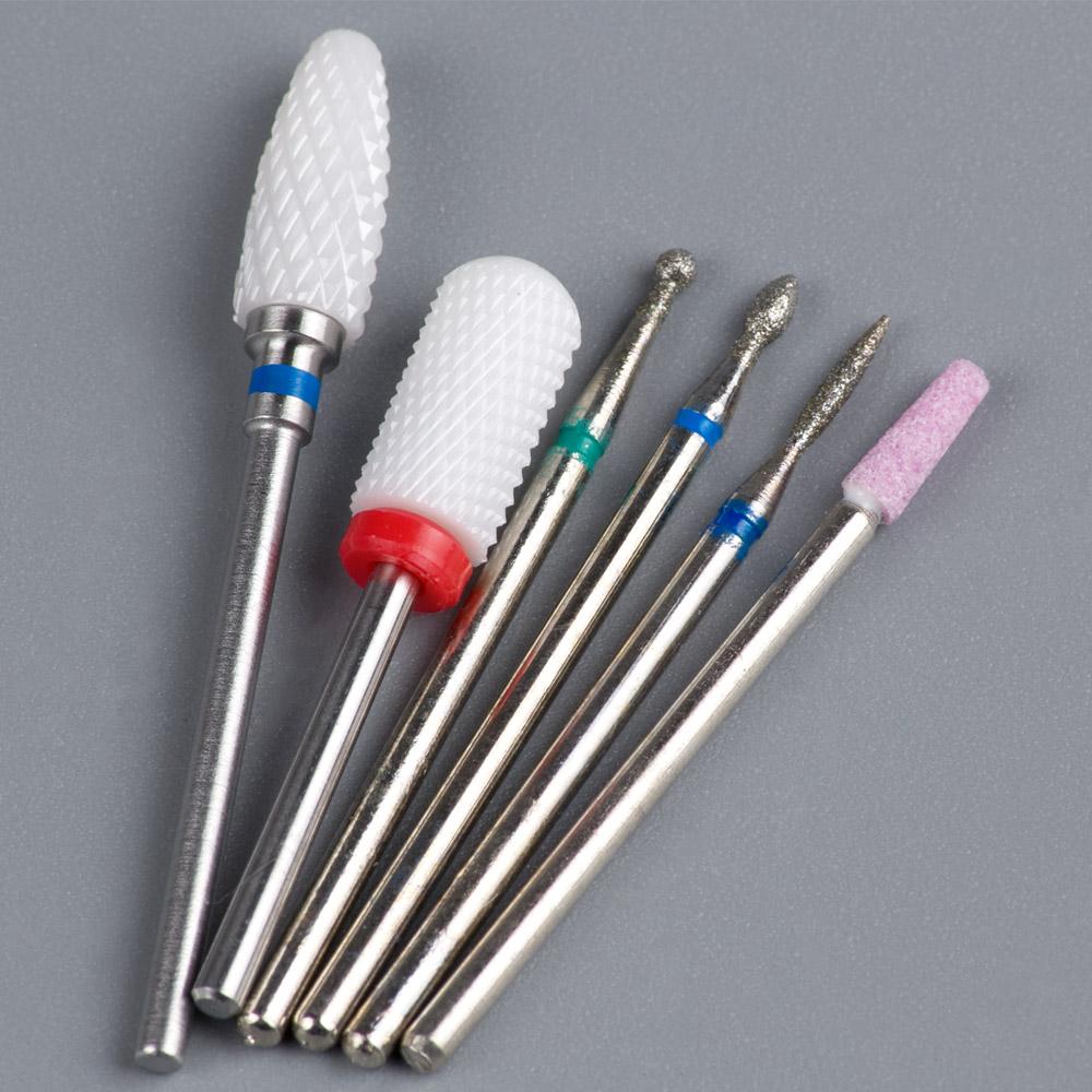 

Фрезы для маникюра, керамические алмазные сверла для ногтей, фрезы для снятия гель-лака, маникюрный станок для дизайна ногтей