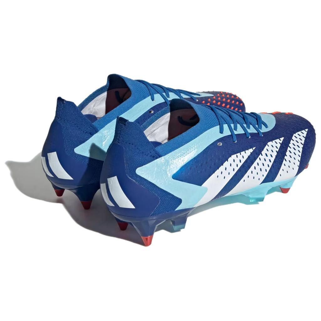 Adidas Predator Accuracy.1 Zapatos de Fútbol Unisex Suaves Cómodos Antideslizantes Ligeros Azul Blanco IF2291