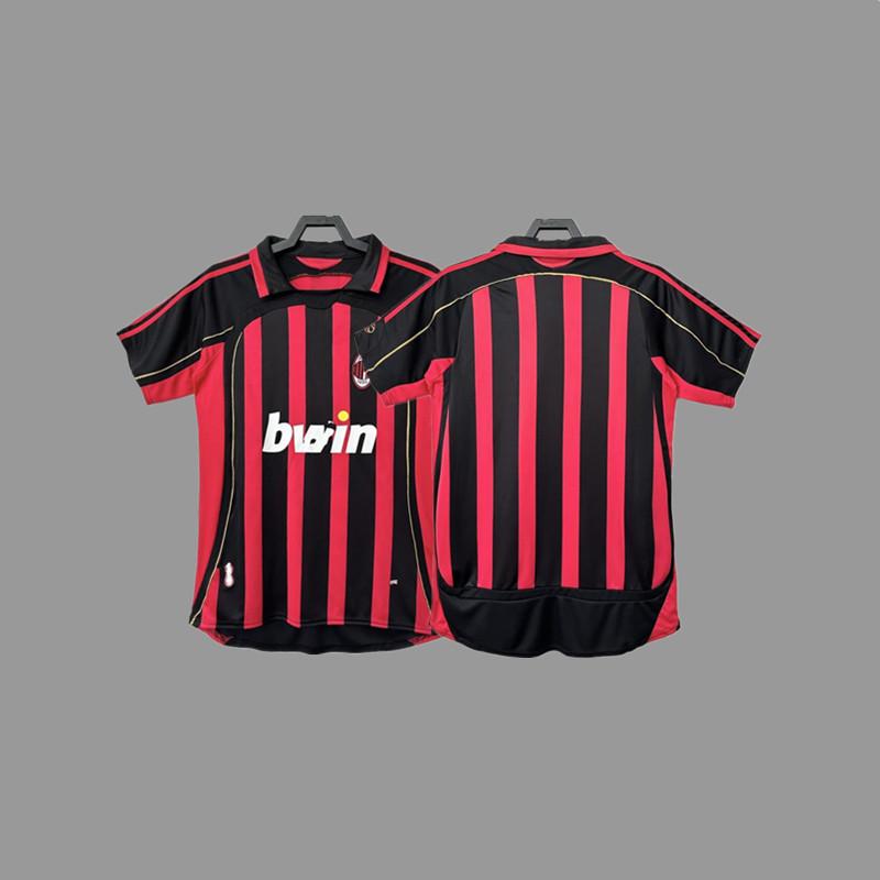 Tricou de fotbal vintage AC Kaka Maldini Ronaldo Ronaldinho tricou tricou de joc antrenament
