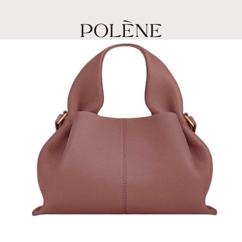 Polene Cloud Bag: Französische Nische Damen Retro Europäische & Amerikanische Handtasche, Unterarm Schulter & Crossbody Tasche, Leichter Luxus Mode.