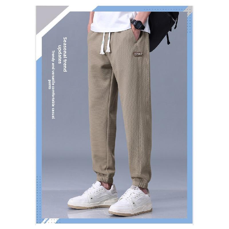 High-quality 2026 summer lightweight men's casual jogger pants