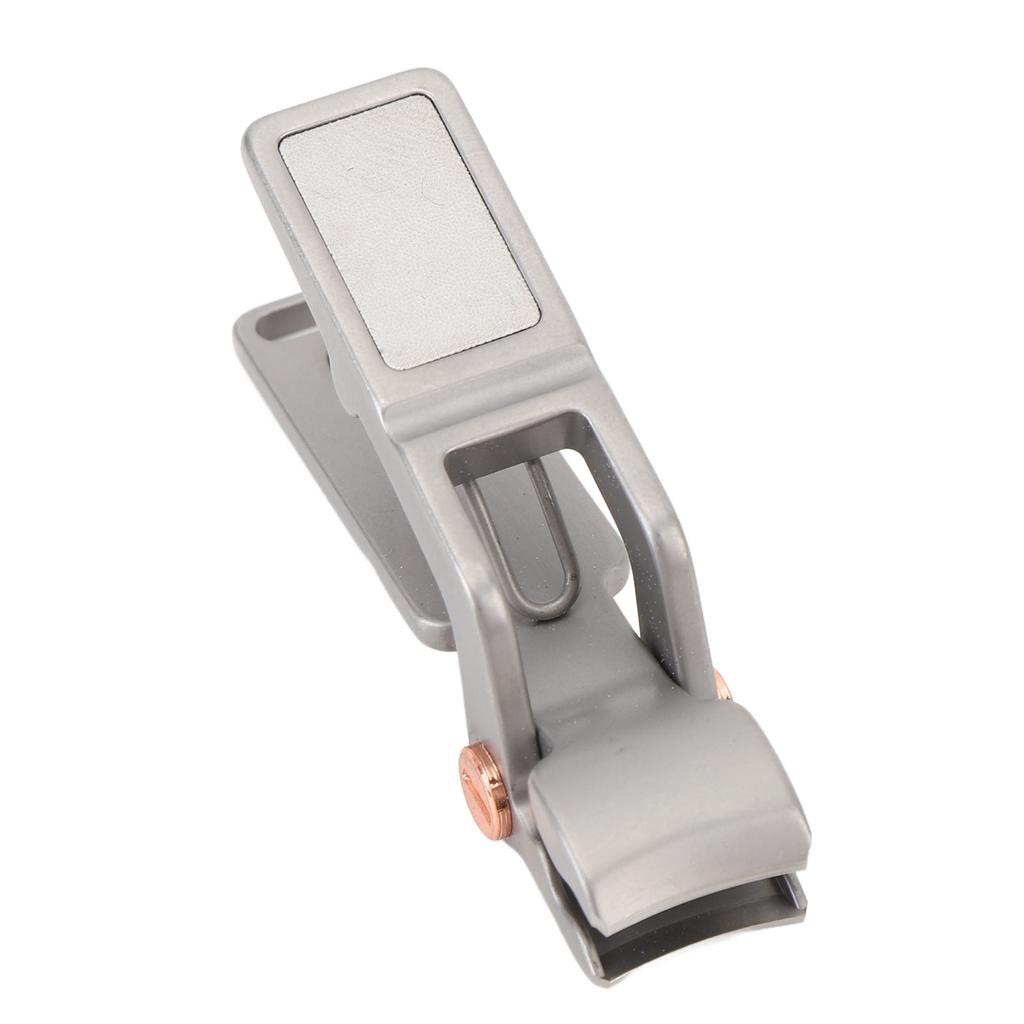 Nail Clipper for Thick Nails Flat Wide Jaw Opening Stainless Steel Fingernail Clipper Cutter