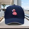 HeartShaped Flamingo Sunglasses Baseball Cap Adjustable Lightweight Unisex Hat for Outdoor Weddings Parties