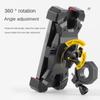 Non-slip Bicycle Cell Phone Bracket Shockproof 360 Rotatable Bike Phone Holder  Motorcycle