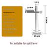Aluminum Alloy Vertical Graphics Card Holder - Anti-Bending Support Bracket for 4060/7900 Desktop Cards