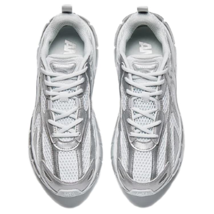 Anta Dawn Comfortable Versatile Simple Shock Absorbing Breathable Low Top Casual Shoes Women sneaker 122548801-3