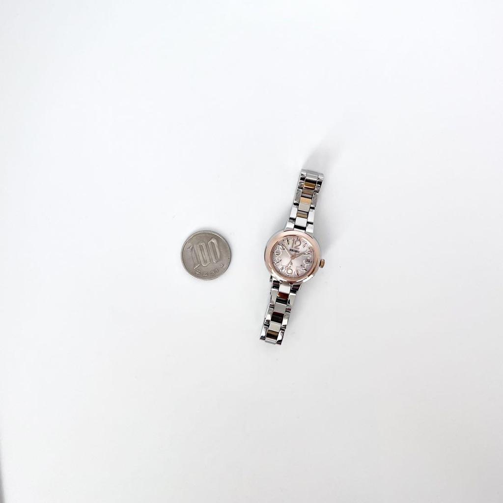 [USED] Seiko Rukia Women's Watch, Working, Radio-Controlled Solar, S2162