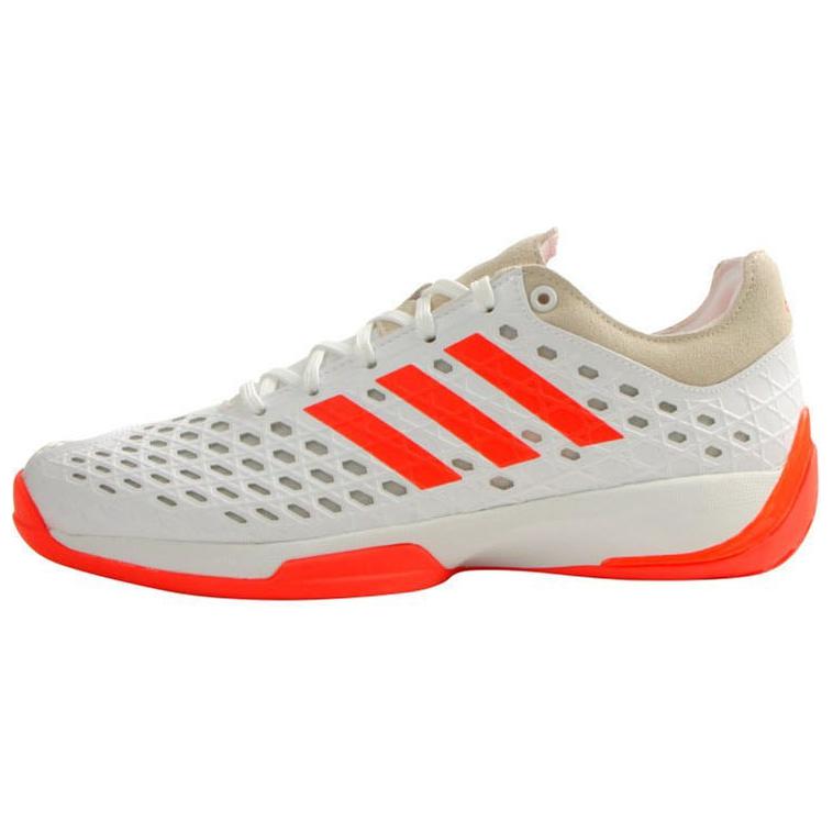 

Adidas Slip Resistant Abrasion Resistant Low top Training Shoes Unisex White Orange AF5535 46