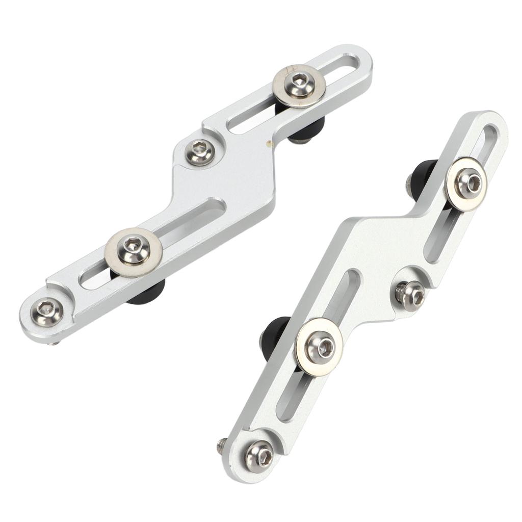 Motorcycle Windscreen Windshield Mount Bracket Kit Replacement for SUZUKI V‑STROM DL650 2017‑2020 Silver