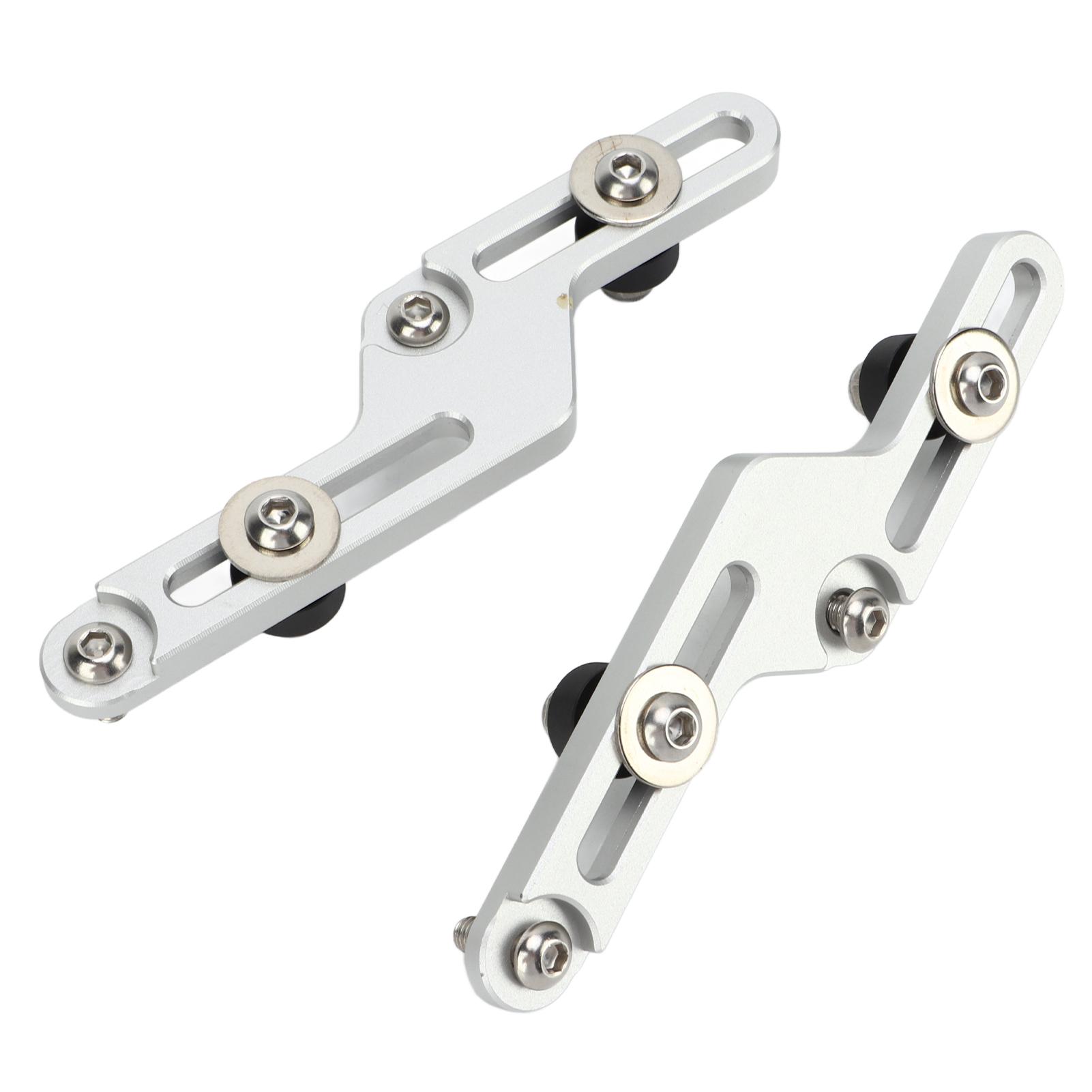 

Motorcycle Windscreen Windshield Mount Bracket Kit Replacement for SUZUKI V‑STROM DL650 2017‑2020 Silver срібний