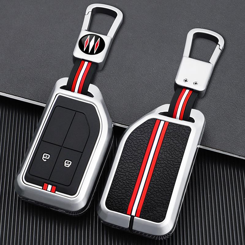 2/4 Buttons Zinc Alloy Car Remote Key Case Shell Fob for Volvo Fh16 Rc FM EVRO 6 Fh Truck Semi Car Styling Keychain Accesories
