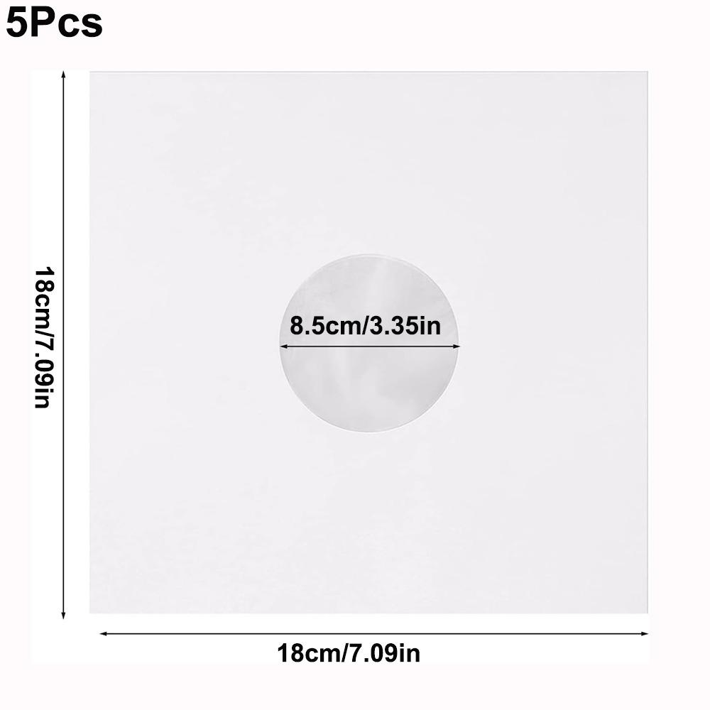 

New 7/10/12 Inch Vinyl Record Storage Sleeves With Poly-lined Anti-static LP Album Holder White Kraft Paper Bags