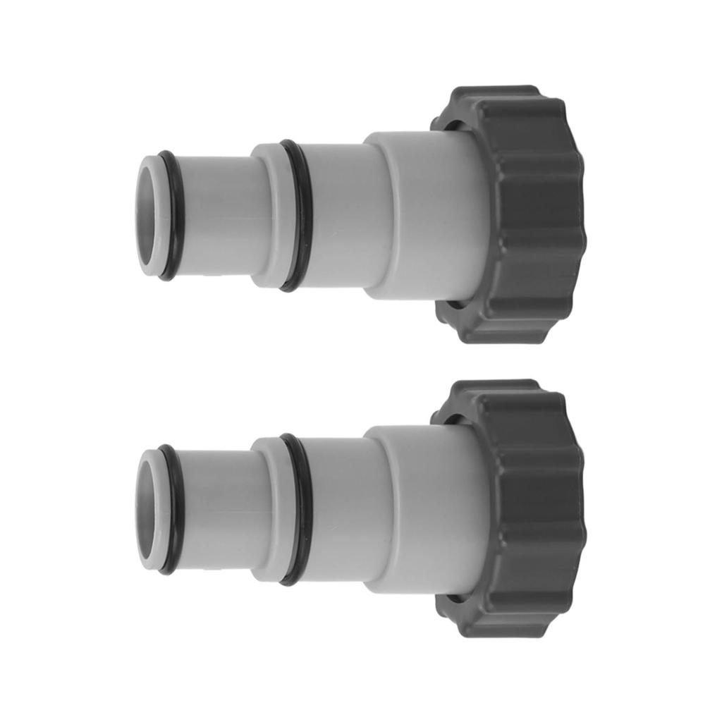 2PCS Pool Hose Adapter Replacement 1.25 Inch To 1.5 Inch Type A Pool Filter Hose Adapter for Swimming Pool