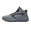 Tazhou Synthetic Leather Fabric Shock Absorption Non-Slip Casual Fashion Men Sneaker Rain-Gray Basic-Black 912548922-4