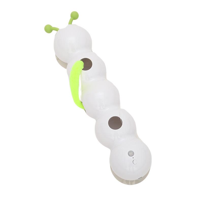 

Interactive Cat Feather Toy Automatic Fluffy Tail Teaser with Motion Sensor USB Rechargeable Whack-A-Mole Design for Indoor Cats