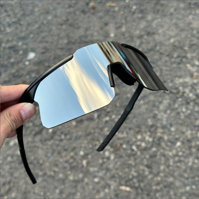 Retro Large Frame Cycling Sunglasses MTB Glasses Road Bike Cycling Goggles Men Women Outdoor Bicycle Ski Sports Eyewear New