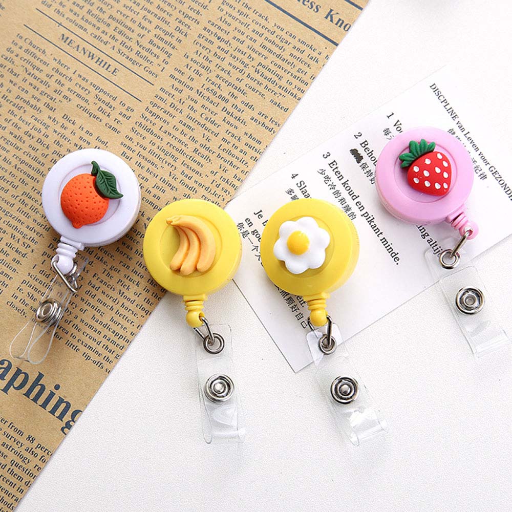 Office Supplies ID Name Holder Credit Card Holder Clip ID Badge Holder Clip Retractable Badge Reel