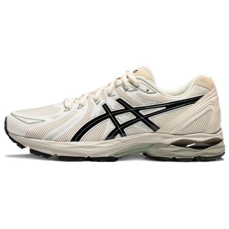 Asics Gel-Flux CN Comfortable Leather Low-Top Casual Running Shoes Men Sneakers Gray Black 1011B825-020