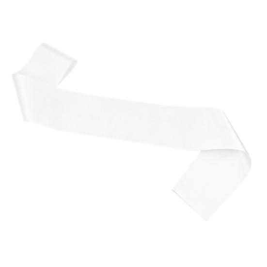 Party-Schärpe, blank, einfarbig, Kostüm-Zubehör, Stoff, Braut, Schultergurt, Hochzeit, Preisverleihung, Schärpe, Etikette, Band, Dekoration