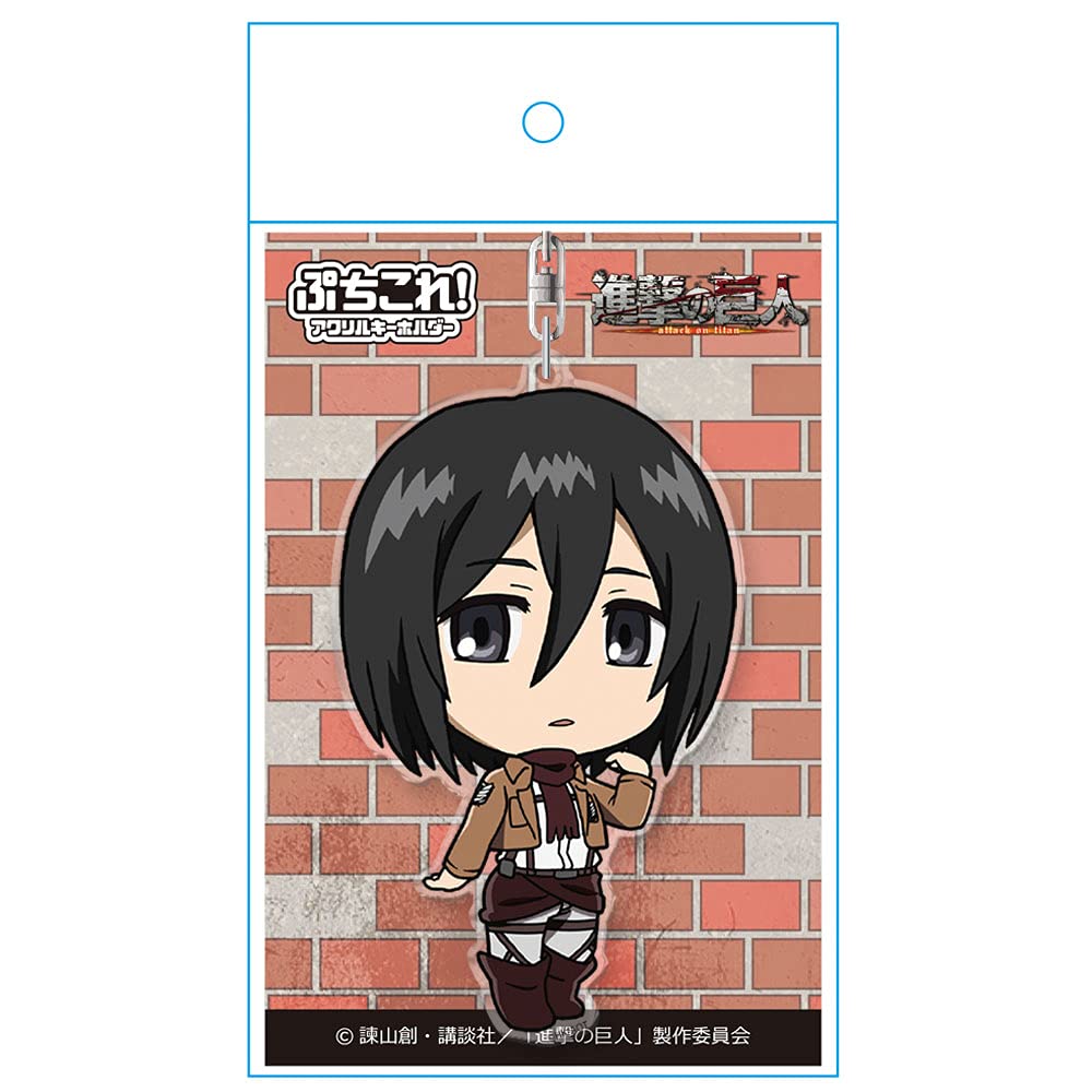Attack on Titan Petit Acrylic Keychain Mikasa Colle!