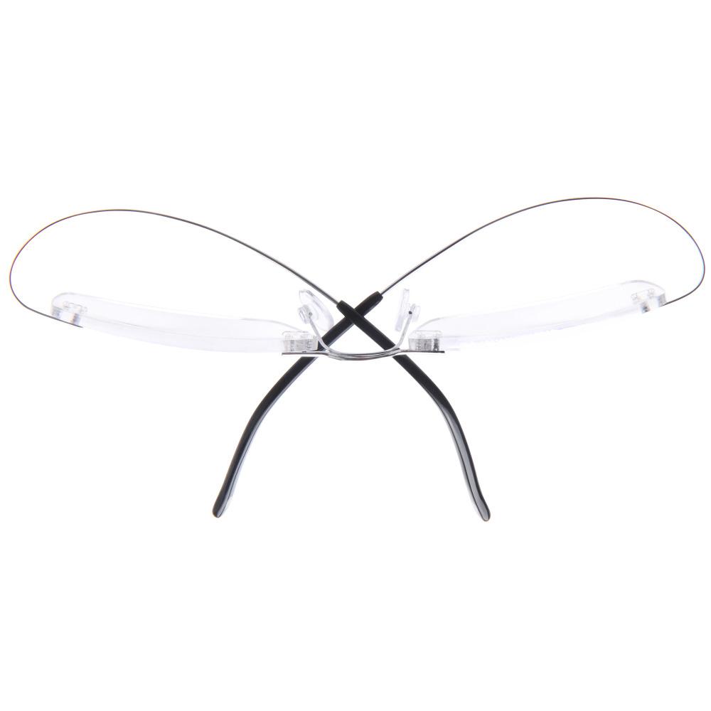 Ultralight Coating Frameless Myopia Glasses -1.0 -1.5 -2.0 To -5.0 Rimless Super Light Stainless Steel Hyperopia +1.0 +2.0 +4.0