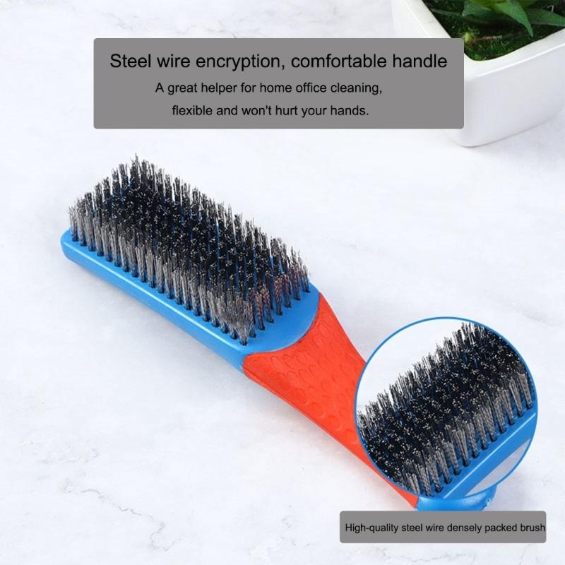 Durable Metal Wire Cleaning Brush MultiPurpose For Polishing Removing Rust Dirt On Antiques Metal Wire