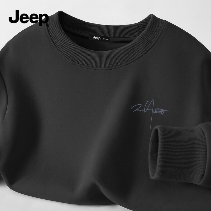 JEEP Men's American Style Pullover Sweatshirt