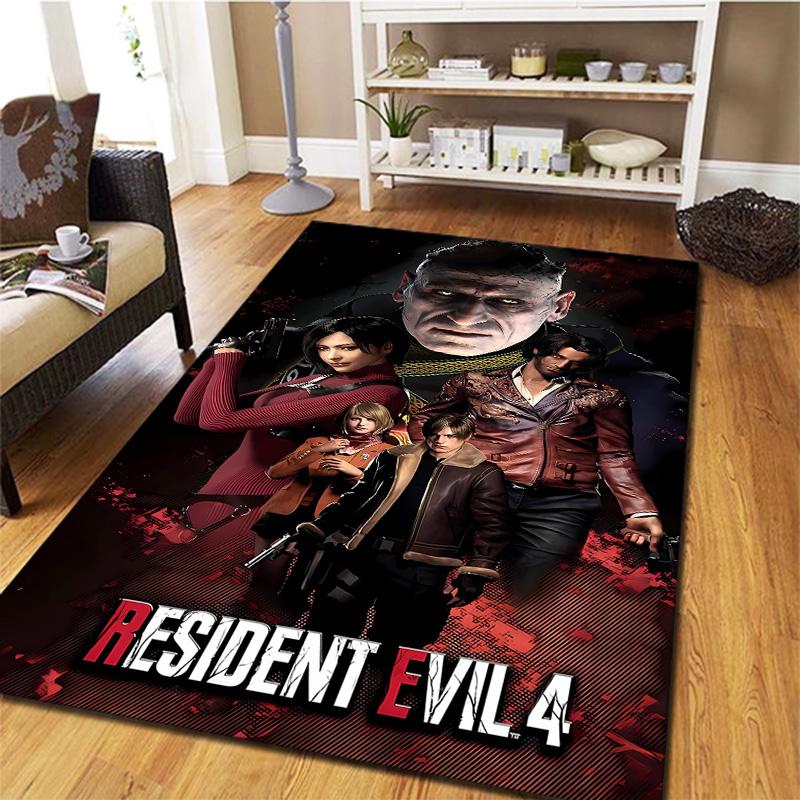 Resident Evil Carpet Rug For Living Room Bedroom Home Sofa Decoration Kids Play Nonslip Floor Mat
