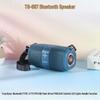 TG667 Outdoor Bluetooth Speaker: Portable, Card Slot, Large Buttons, Subwoofer, LED Lights, TWS.