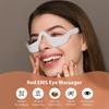 Microcurrent Beauty Eye Massager: EMS Red Light Therapy for Dark Circles