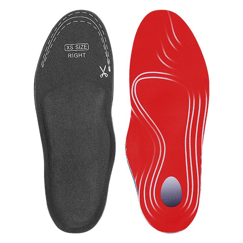

Arch Insole Men s and Women s Military Training Running Basketball Flat Arch Support Orthopedic Pad Soft Shock Absorption Sports Full Pad XS(34-37) червоний