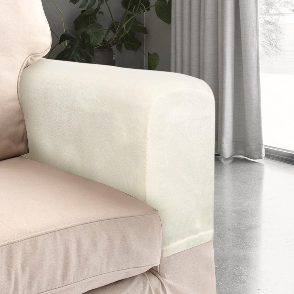 2pcs Armrest Covers Universal Covers Non-Slip Sofa  Protector Soft Warm Couch Thickened Furniture for Chair Recliner