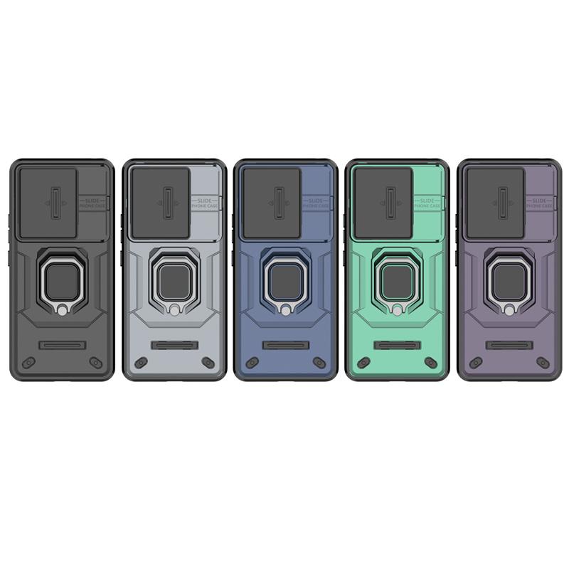 For Xiaomi Redmi Note 13 Pro 5G Case Cover Redmi Note 13 Pro Capas Shockproof Phone Bumper Ring Holder Fundas Redmi Note 13 Pro